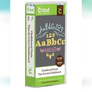 Cricut Cartridge - Chalkboard Fonts - Cricut Explore Provo Craft